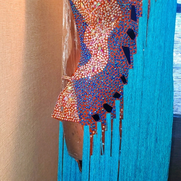 Latin Competition Dress - Picture 3 of 7